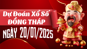 Dự đoán kết quả xổ số Đồng Tháp ngày 20/01/2025